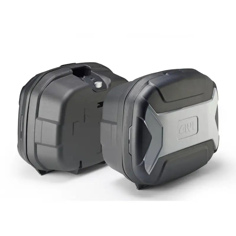 Coppia Valigie Laterali Givi TRK35BNPACK2 Trekker Lite Monokey 35 Litri Nero Grigio