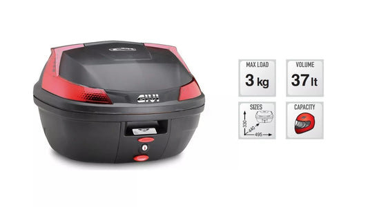 Bauletto Givi B37N Blade Monolock 37 Litri Nero