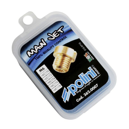POLINI 362.0007 SET 10 GETTI DELLORTO 6 mm. DAL 160 AL 178 (increm.2)