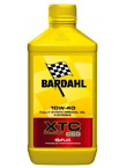 Bardahl 326139 - Olio Motore 4 Tempi, per Moto, XTC C60 10W-40, Contrasta la Formazione dei Depositi Garantendo la Massima Pulizia del Motore, 3 Litri, 100% Sintetico
