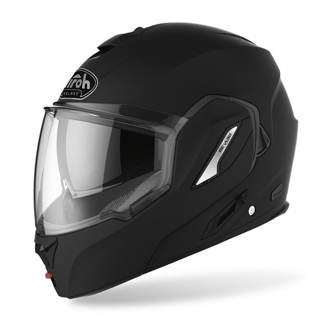 CASCO  AIROH REV 19 MODULARE NERO OPACO